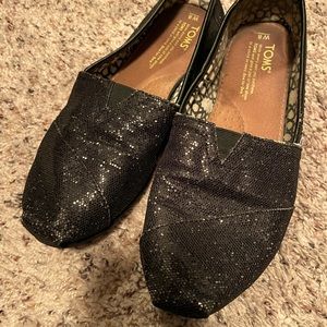 Womens Sparkly Toms Shoes